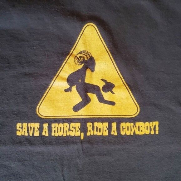 SALE Save A Horse Graphic Tee (0606) - Picture 2 of 8